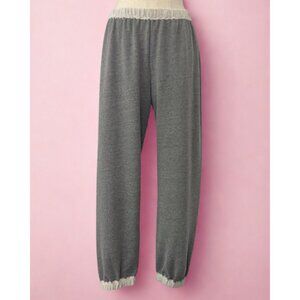 Blue Studio "Raw" Sweatpants, Grey, Size Small